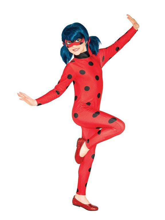 E-shop Rubies Detský kostým - Zázračná lienka Ladybug