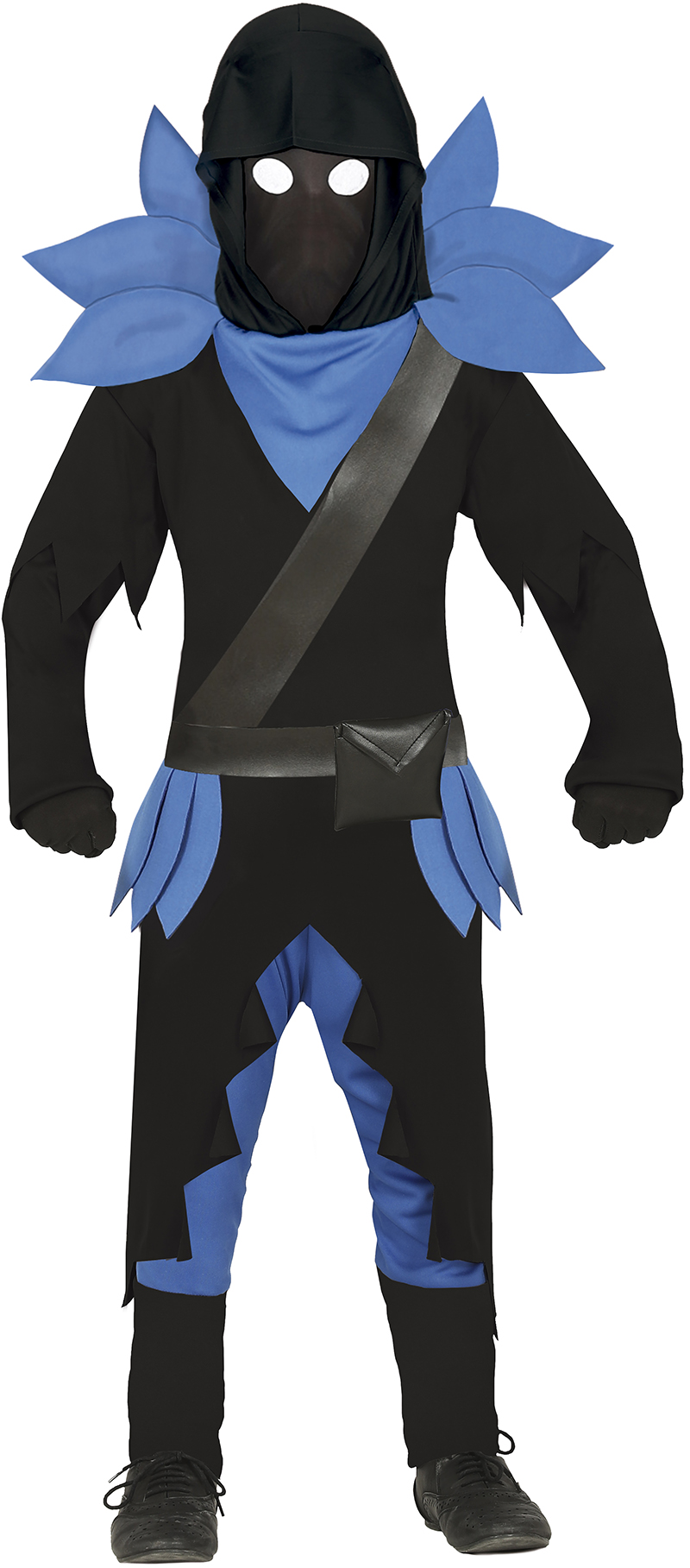 Guirca Detský kostým - Raven (Fortnite) Veľkosť - deti: L: 129-137 cm