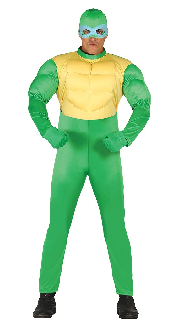 Guirca Kostým Ninja - zelený Veľkosť - dospelý: L