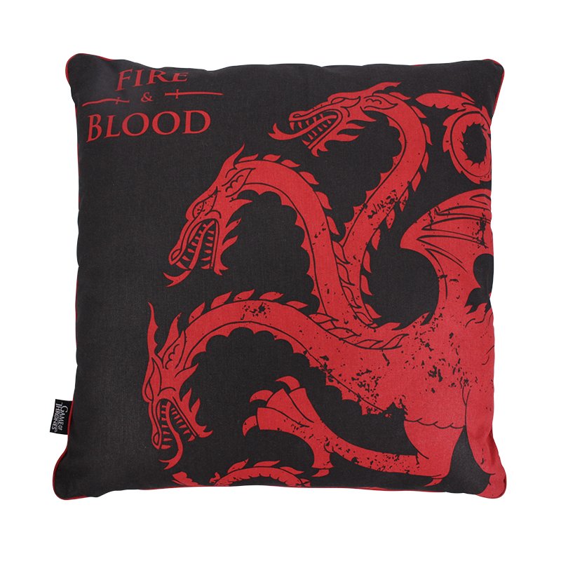 E-shop Half Moon Bay Vankúš Hra o tróny - Targaryen