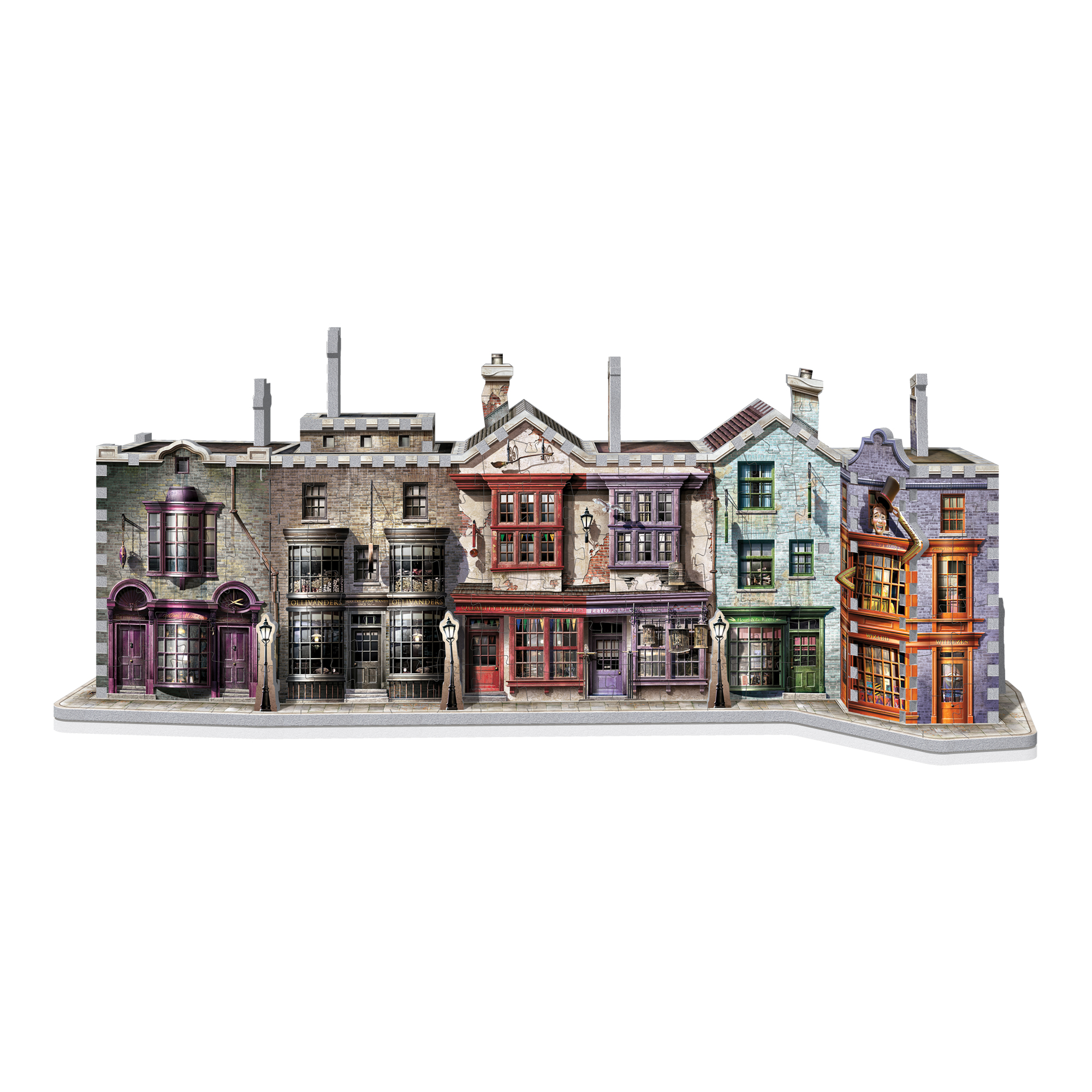 3D Wrebbit Harry Potter 3D Puzzle: Priečna ulica