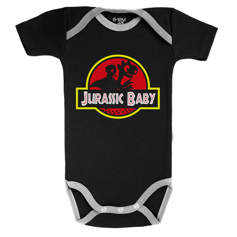 E-shop Baby-Geek Detské body - Jurassic Baby Veľkosť najmenší: 12-18 mesiacov