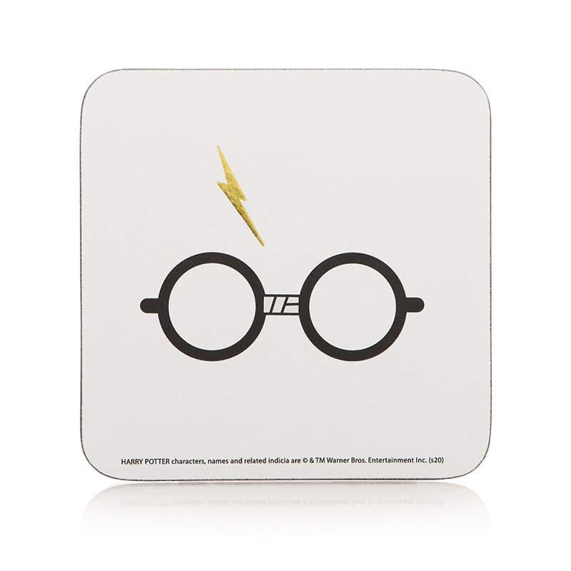 E-shop Half Moon Bay Podtácka Harry Potter - Jazva a okuliare