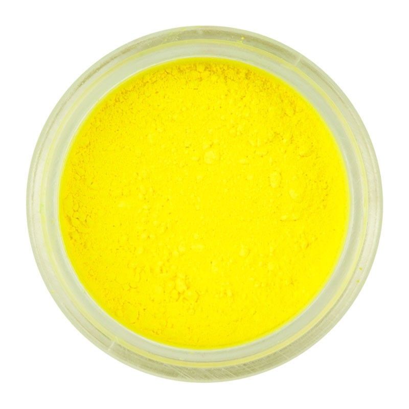 E-shop Rainbow Dust Jedlá prachová farba Lemon Tart - Žltá 4 g