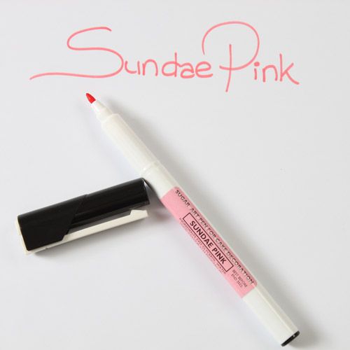 E-shop Sugarflair Colours Potravinárska fixka Sundae Pink - Ružová