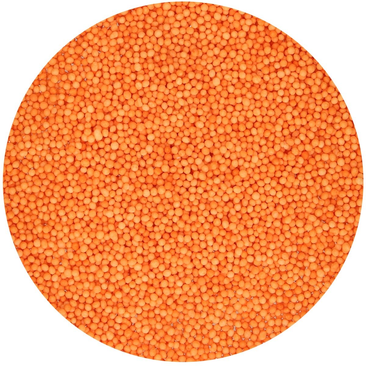 E-shop Funcakes Cukrové guličky Nonpareils Orange - Oranžové 80 g