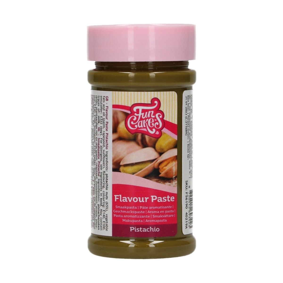 E-shop Cakesupplies Ochucovacia pasta Funcakes - Pistáciová 80 g