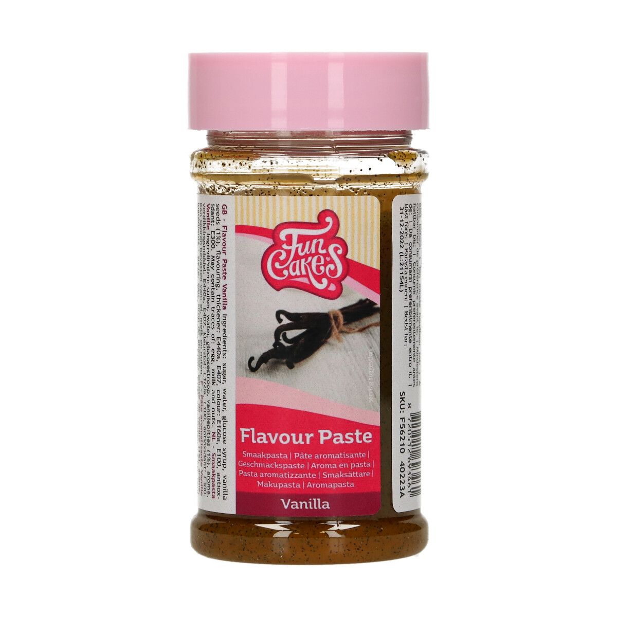E-shop Cakesupplies Ochucovacia pasta Funcakes - Vanilková 100 g