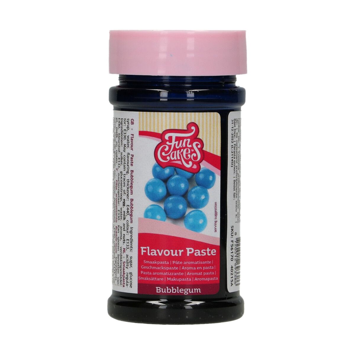E-shop Cakesupplies Ochucovacia pasta Funcakes - Bubble Gum 120 g