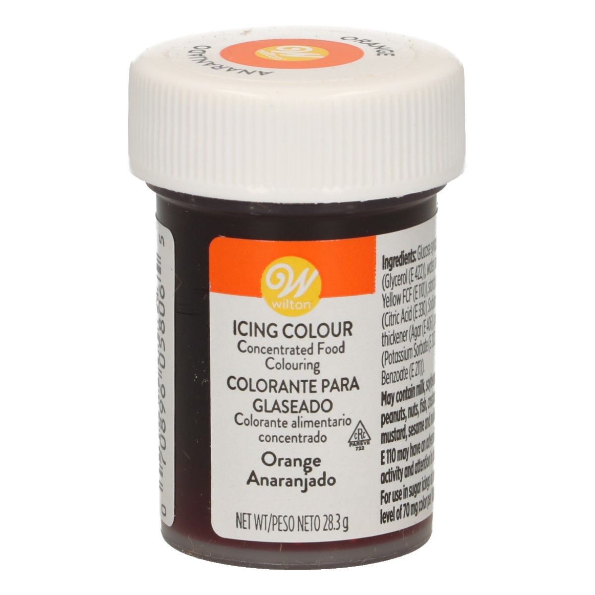 Cakesupplies Gélová farba Orange - Oranžová 28 g