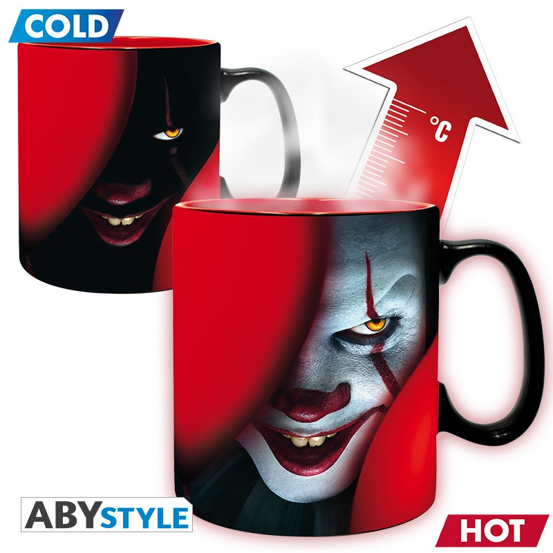 ABY style Hrnček reagujúci na teplo Pennywise IT 460 ml