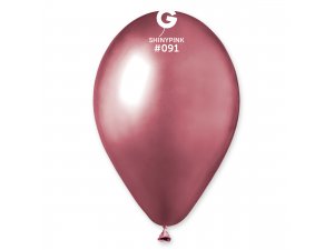 E-shop Gemar Balónik chrómový - ružový