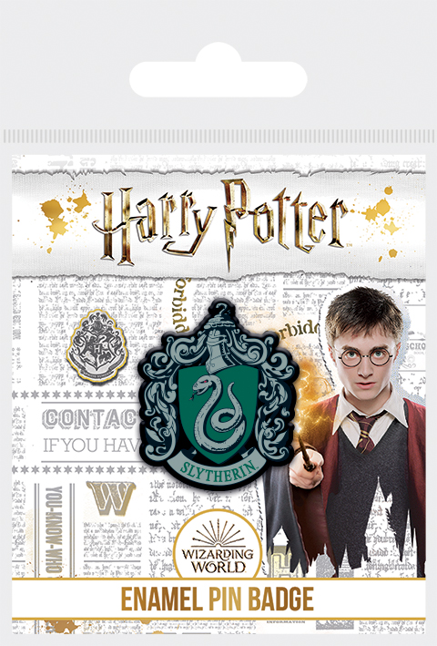 E-shop Pyramid Odznak Harry Potter - Slizolin