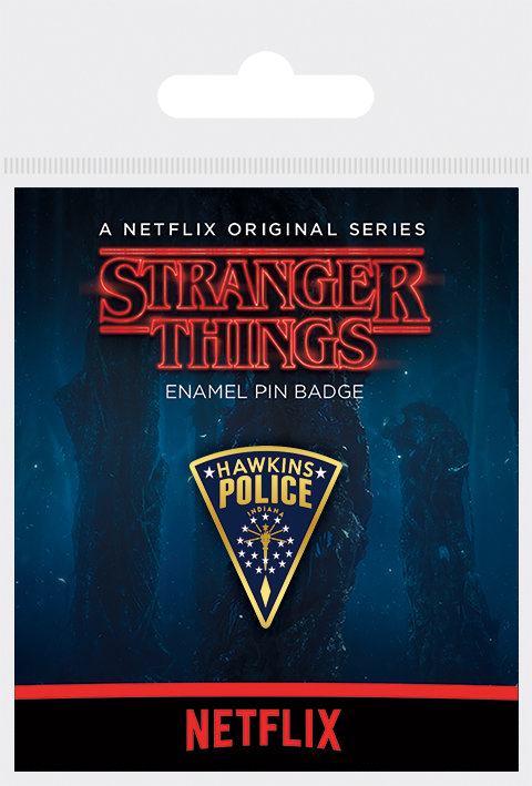 E-shop Pyramid Odznak Stranger Things - Hawkins Police