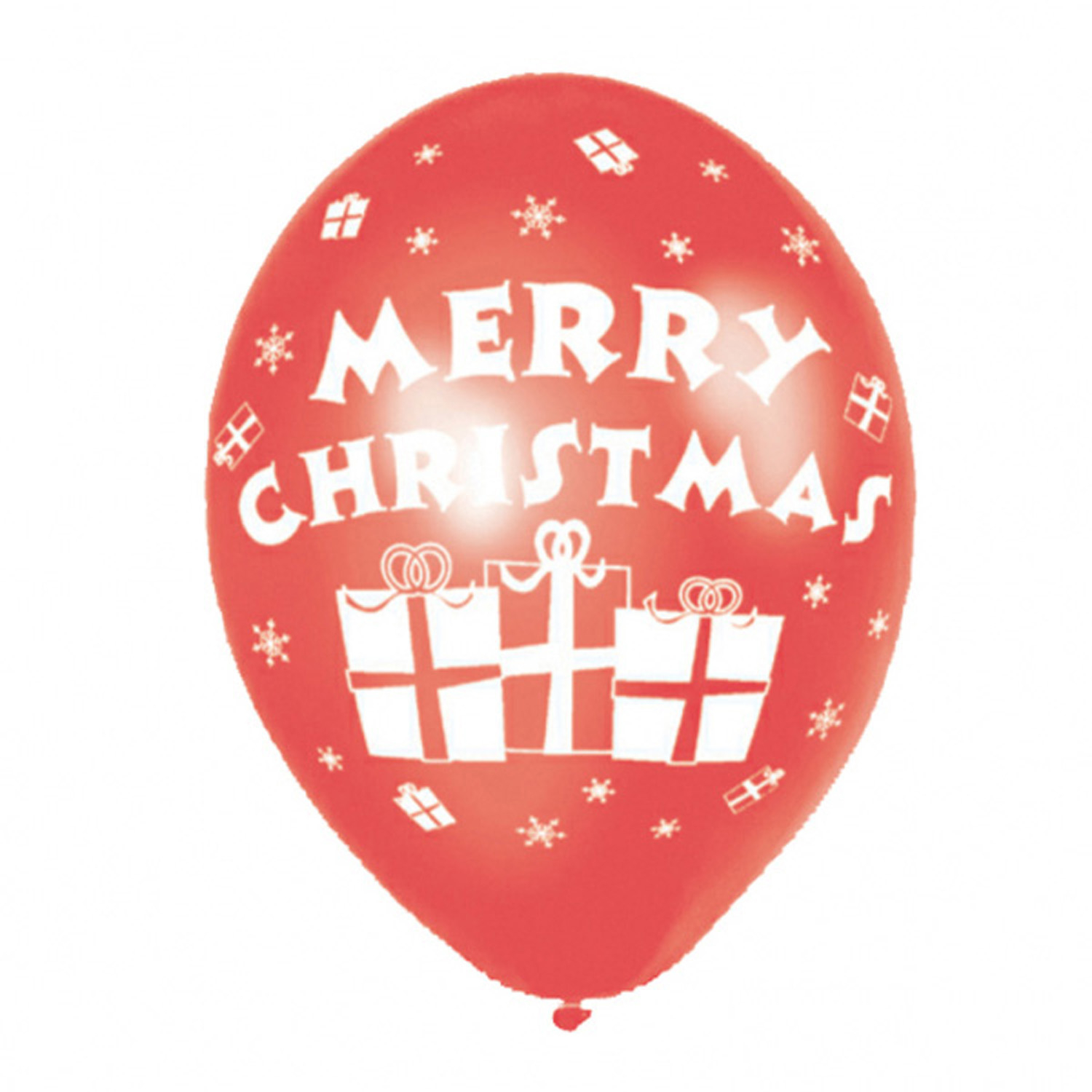 E-shop Amscan Balóny Merry Christmas 6 ks