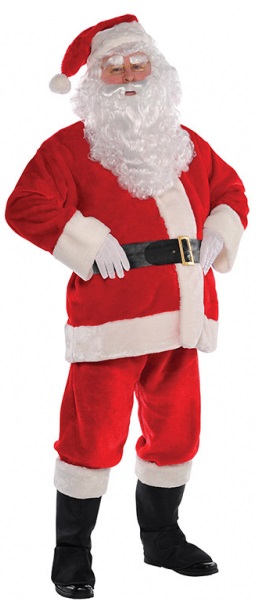 Amscan Pánsky kostým Santa Claus L/XL