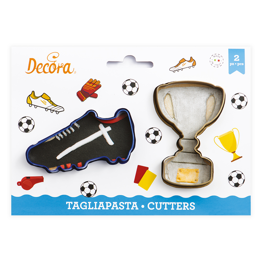 E-shop Decora Sada vykrajovačiek - kopačky a trofej