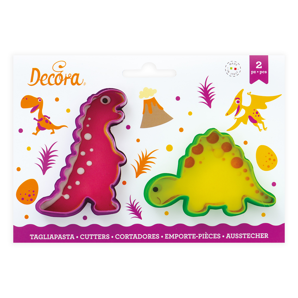 Decora Sada vykrajovačiek - dinosaury 2ks