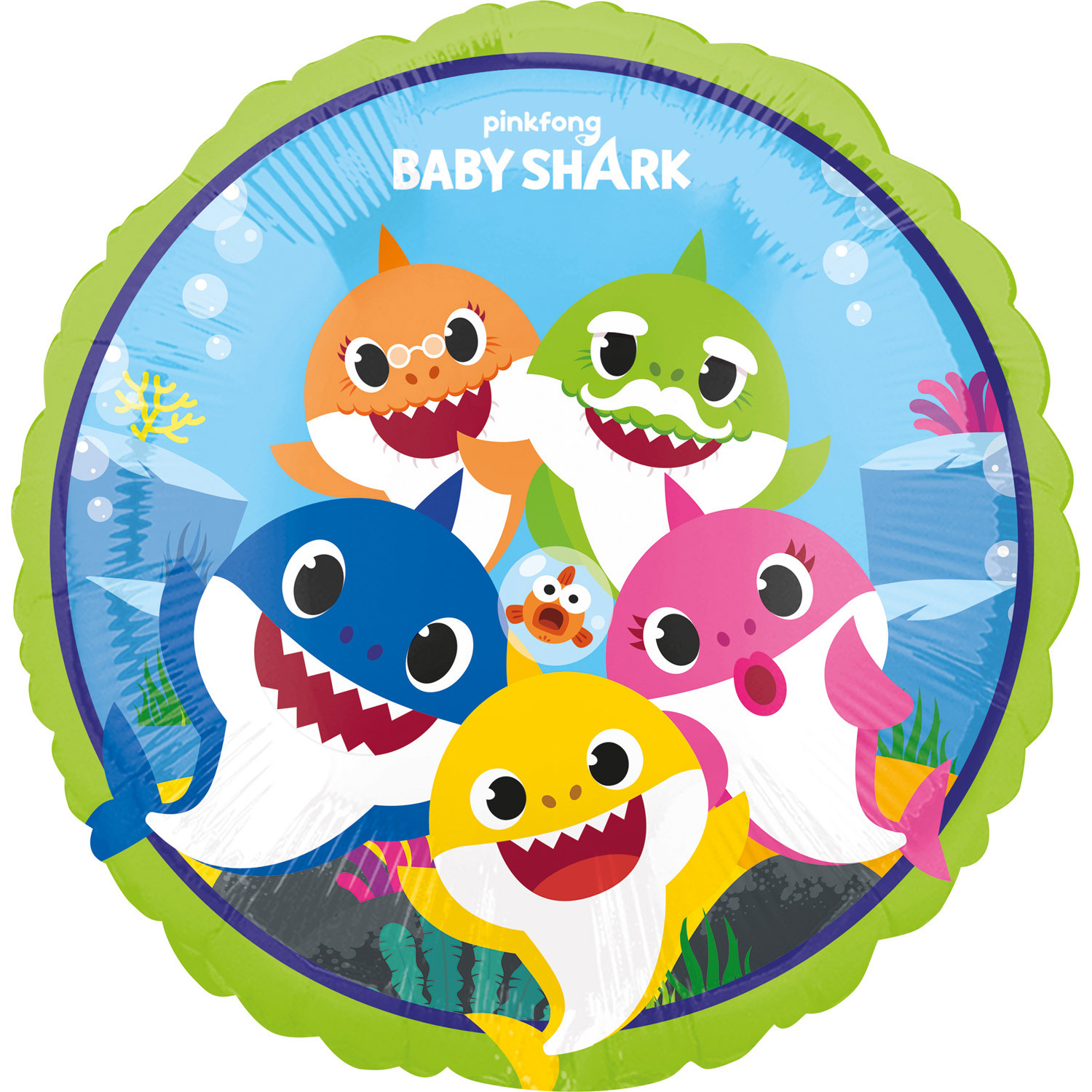 E-shop Amscan Foliový balón - Baby shark