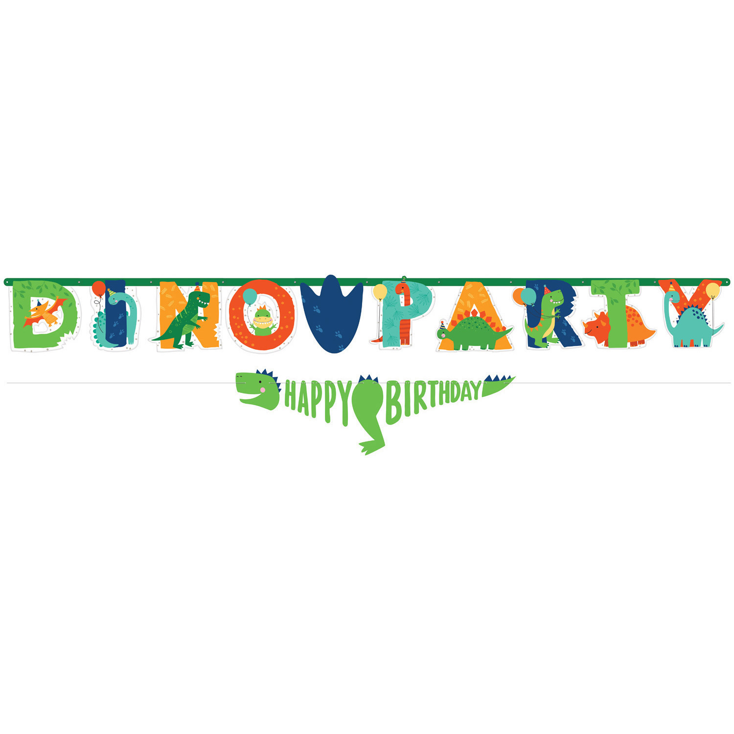 E-shop Amscan Jumbo banner Dinoparty 230 cm