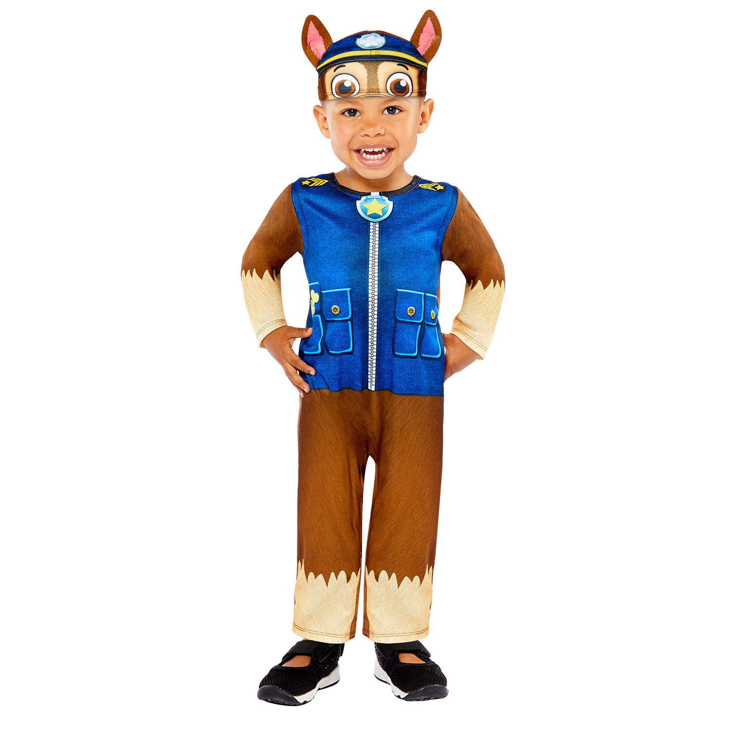E-shop Amscan Detský kostým pre najmenších - Paw Patrol Chase Veľkosť najmenší: 18 - 24 mesiacov