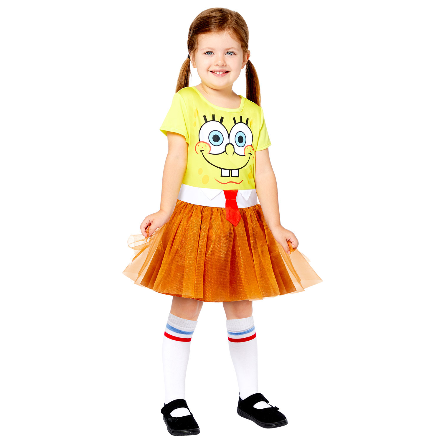 Amscan Detský kostým - Spongebob dievčenský Veľkosť - deti: XS: 104 cm
