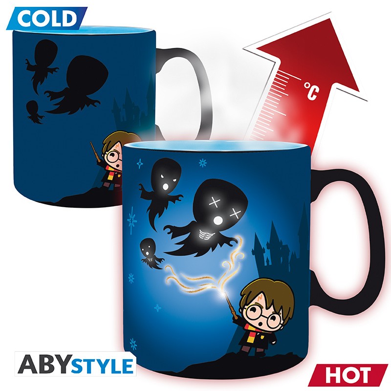 E-shop ABY style Hrnček reagujúci na teplo Harry Potter - Expecto 460 ml