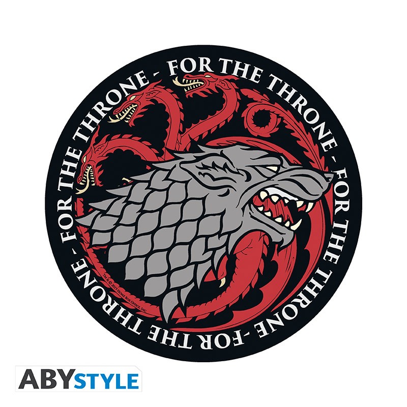 E-shop ABY style Podložka pod myš Game of Thrones - Stark vs Targaryan