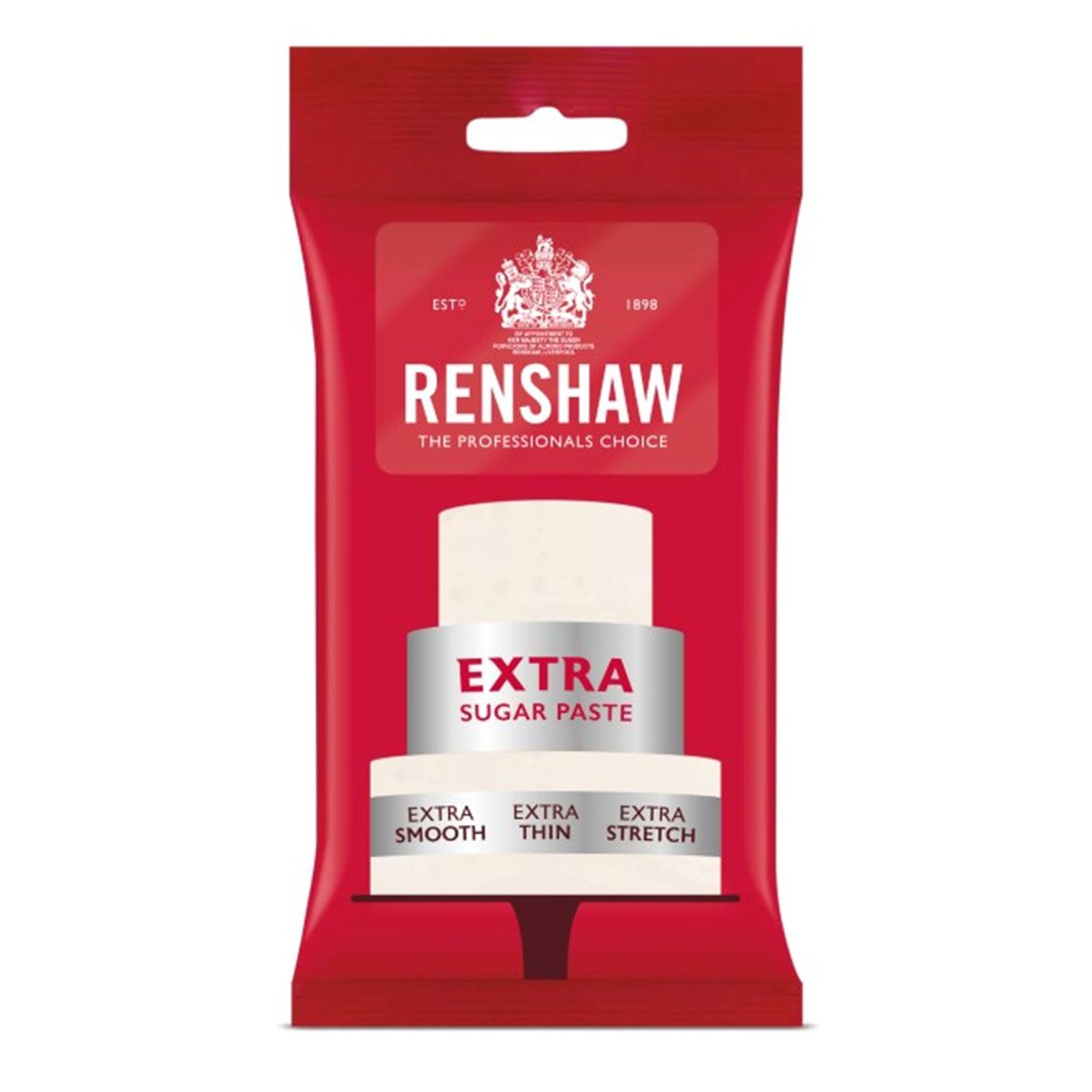 E-shop Renshaw Extra biely rolovaný fondant - Extra White 250 g