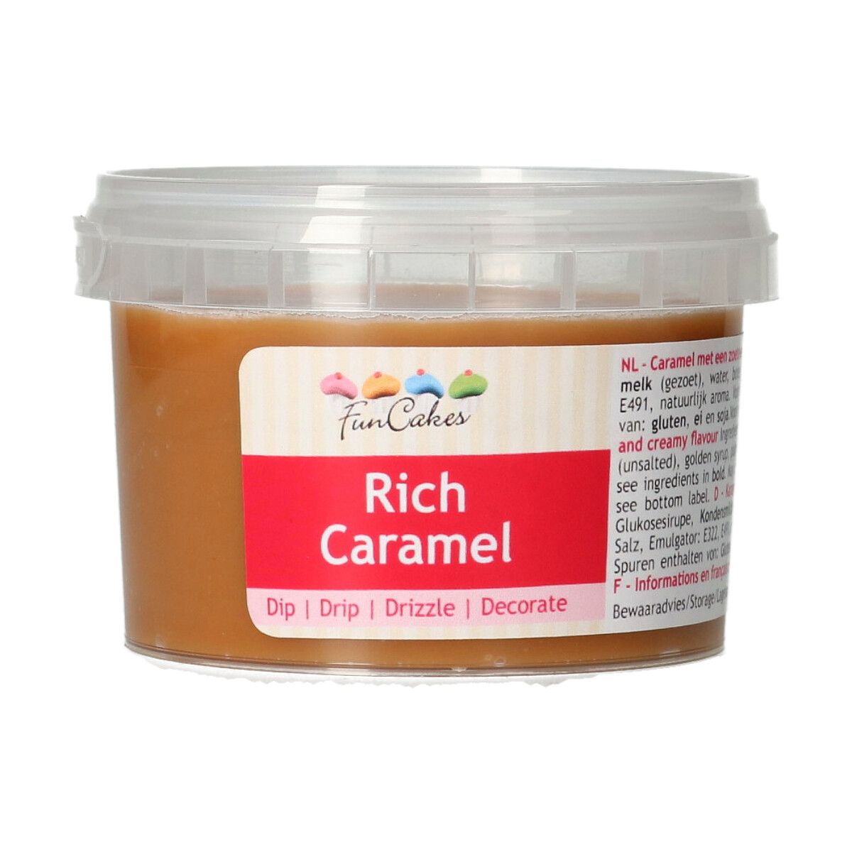 E-shop Funcakes Karamelová plnka Rich Caramel 300 g