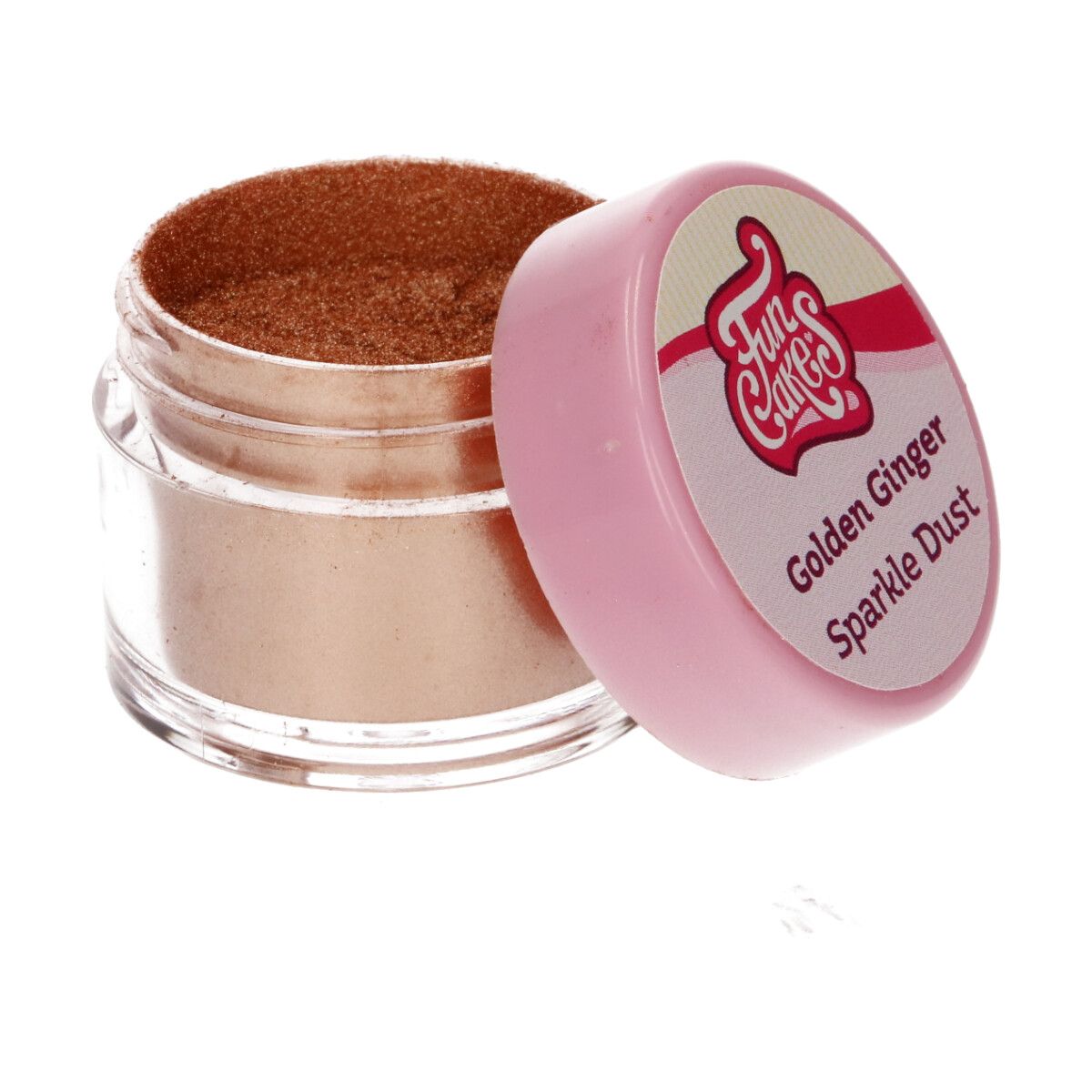 Cakesupplies Prachová potravinárska farba tmavo zlatá - Golden Ginger