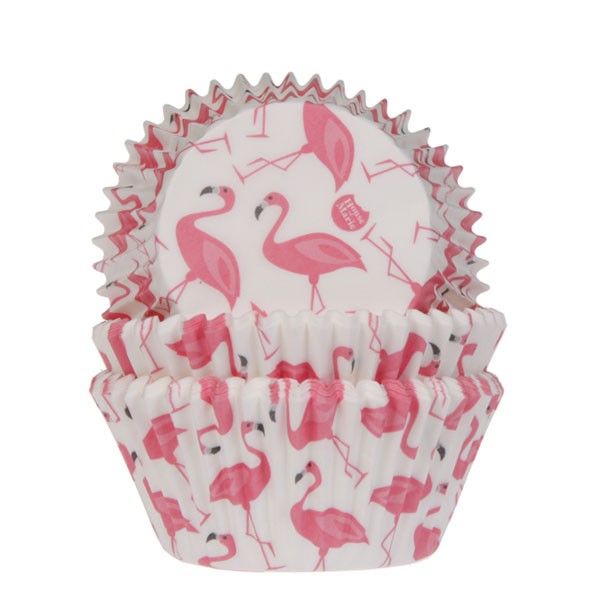 E-shop Cakesupplies Košíčky na pečenie - Plameniak 50 ks