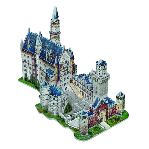 E-shop 3D Wrebbit Zámok Neuschwanstein - 3D puzzle