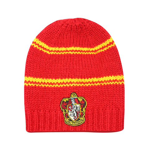 E-shop Distrineo Pletená čiapka Harry Potter - Chrabromil (červená/žltá)