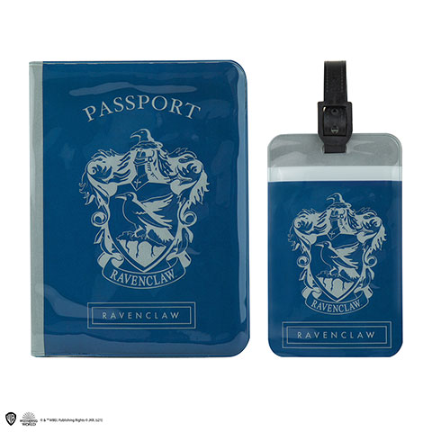 E-shop Distrineo Obal na pas a štítok na batožinu Harry Potter - Ravenclaw/Bystrohlav