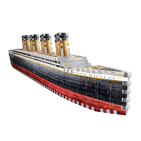 3D Wrebbit Titanic - 3D Puzzle