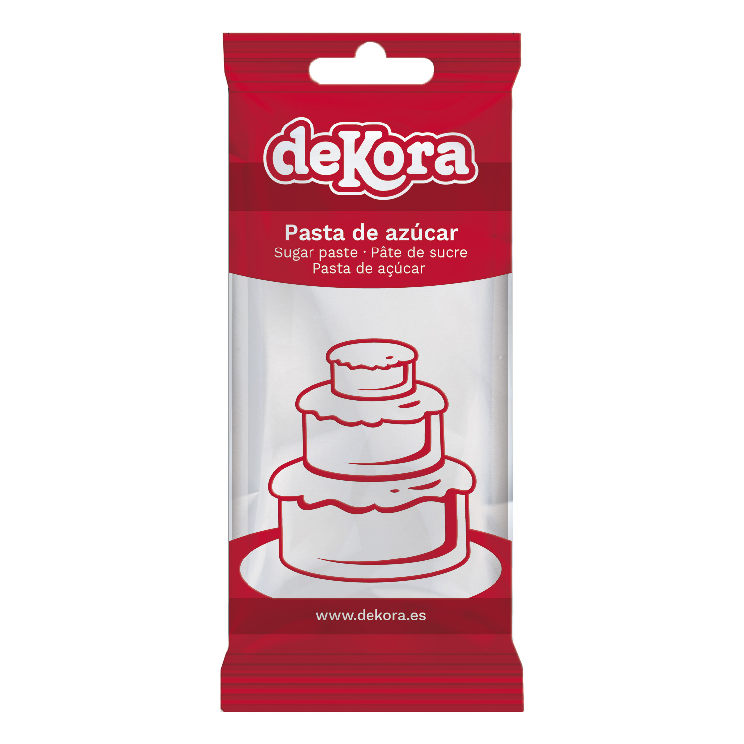 E-shop Dekora Rolovaný fondant - biely 250 g