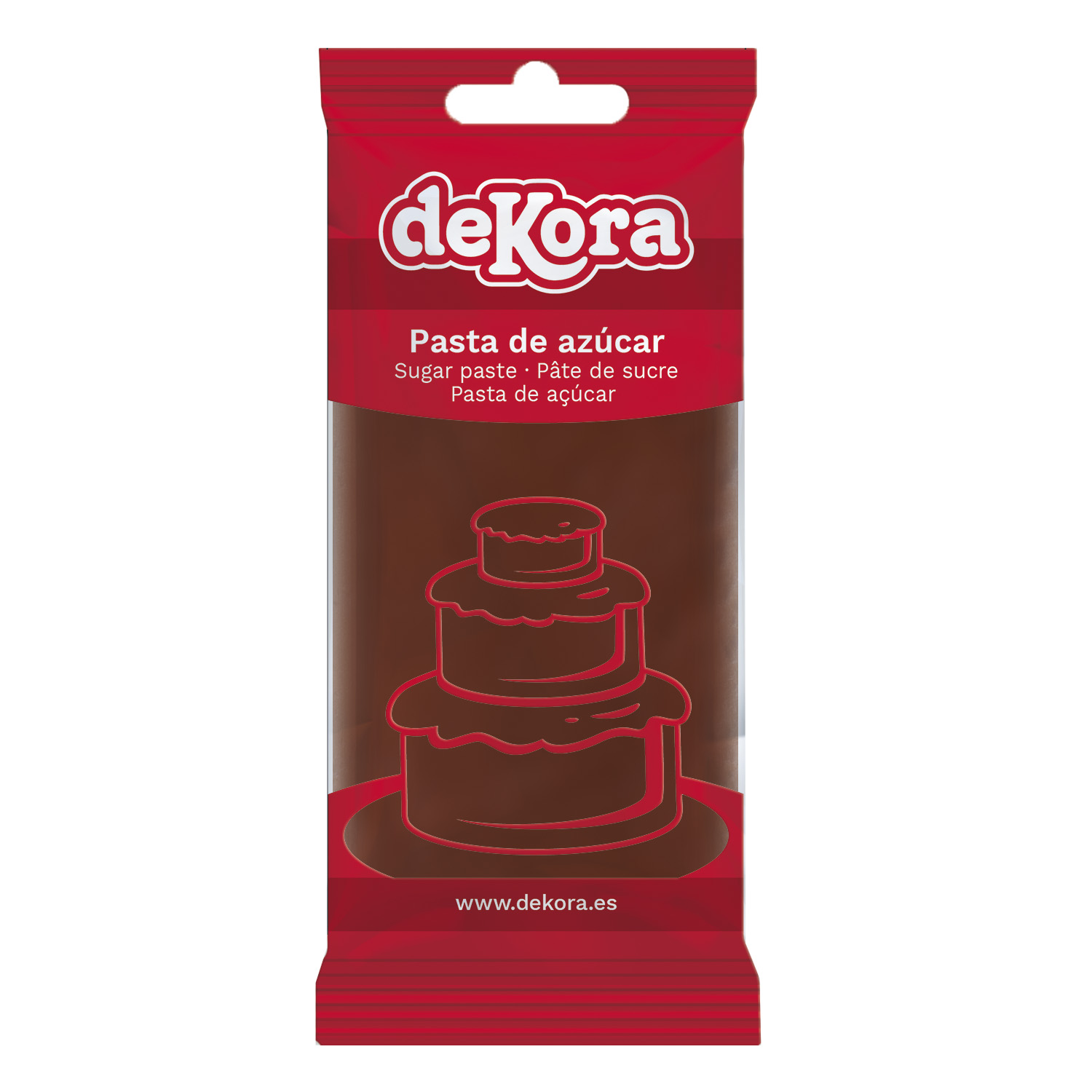 E-shop Dekora Rolovaný fondant - hnedý 250 g