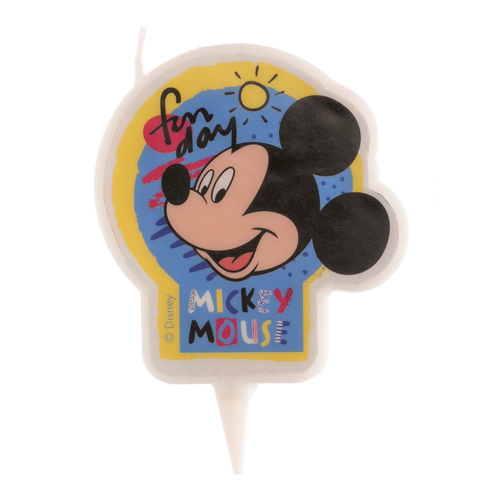 E-shop Dekora Narodeninová sviečka - Mickey Mouse 7,5 cm