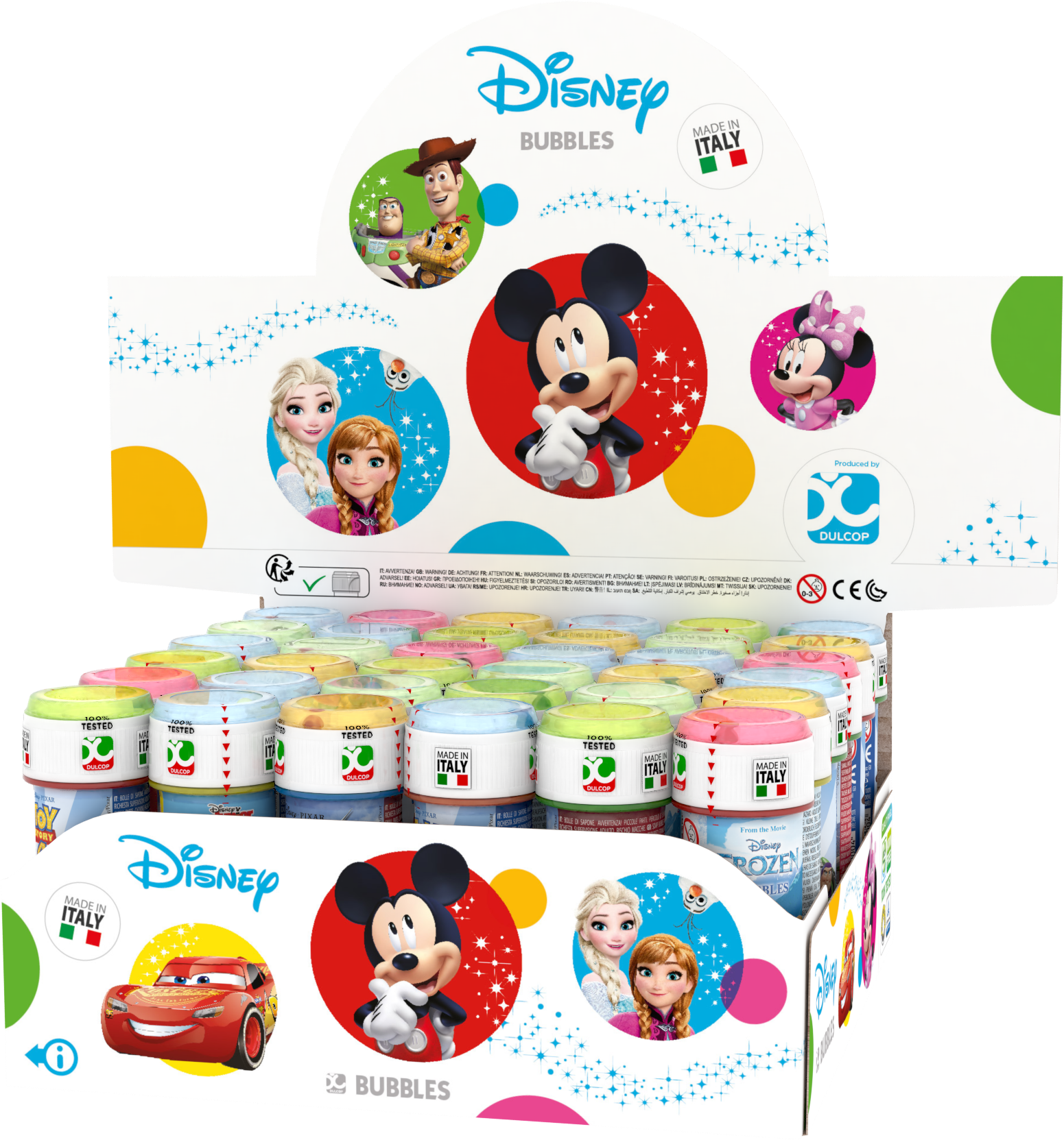 E-shop Svet balonku Bublifuk - Mix Disney 60 ml