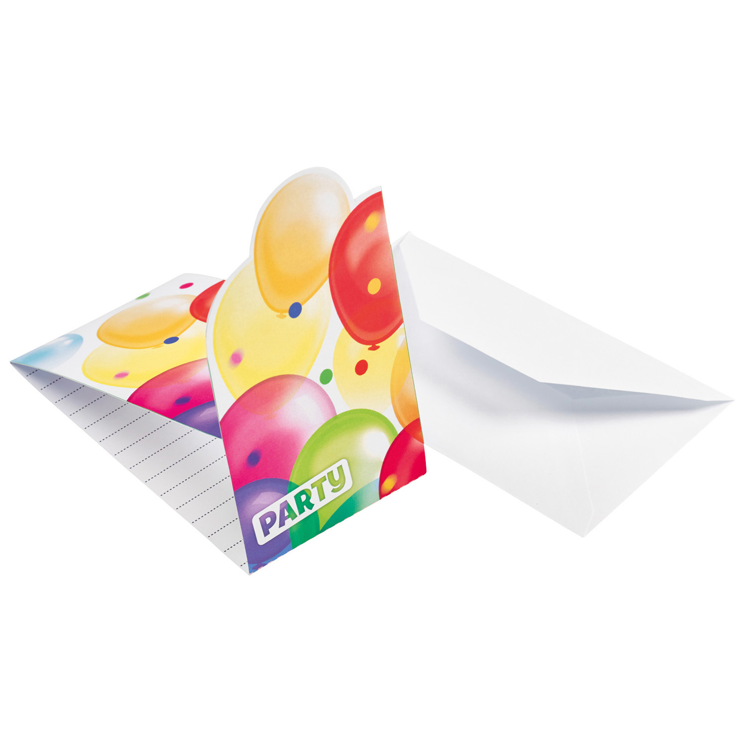 E-shop Amscan Pozvánky - Pastelové balóny 8 ks