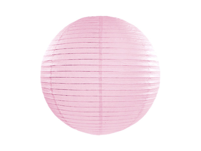 E-shop PartyDeco Okrúhly papierový lampión - ružový 25 cm