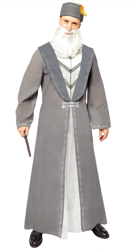 Amscan Pánsky kostým - Dumbledore Veľkosť - dospelý: STD