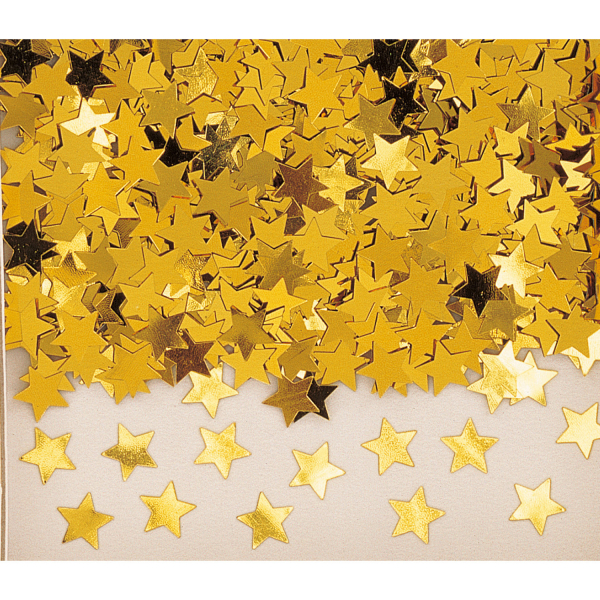 E-shop Amscan Konfety - zlaté hviezdy pravidelné 14 g
