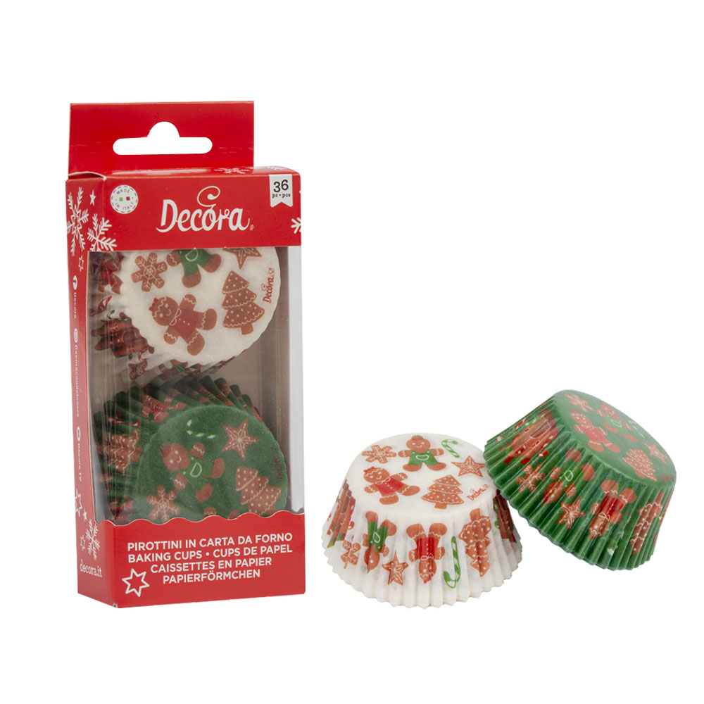 Decora Košíčky na pečenie - Vianoce perníky