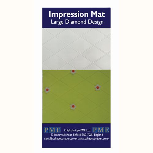 PME Odtlačková štrukturálna fólia - Diamant  15 x 30,5 cm