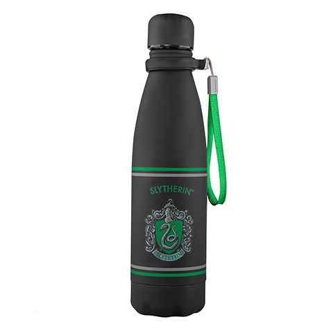E-shop Distrineo Kovová fľaša na nápoj Harry Potter - Slizolin