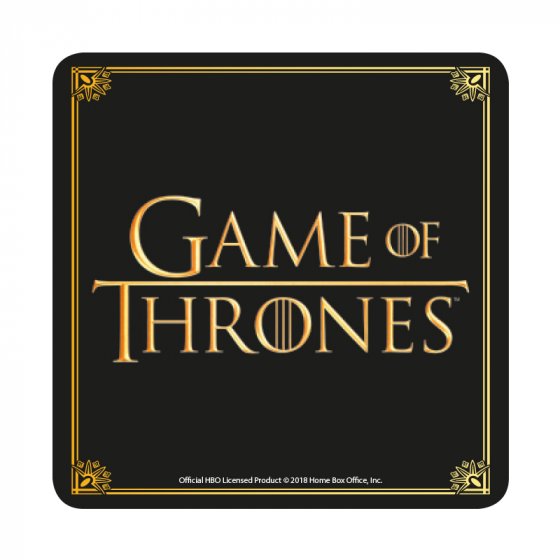 E-shop Half Moon Bay Podtácka Game of Thrones - čiernozlatá