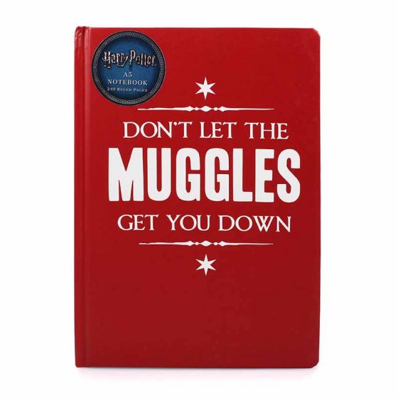 E-shop Half Moon Bay Zápisník Harry Potter - Muggles get you down