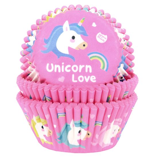 E-shop Cakesupplies Košíčky na pečenie Jednorožec 50 ks